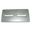 Tecnoseal Aluminum Plate Anode - 12" x 6" x 1/2" TEC-DIVERS-AL